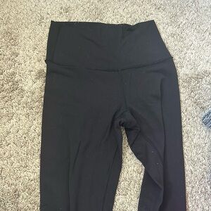 Black Wunder Under Lululemon Leggings